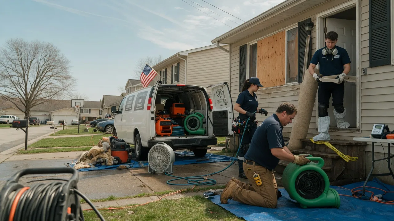 Water Damage Restoration in Bergman, AR near me